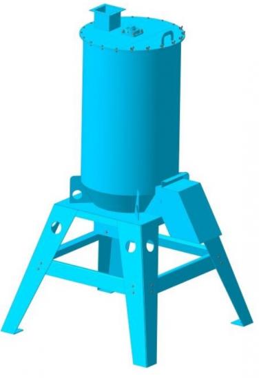 Смеситель,   смеситель лопастной,   смеситель вертикальный — фото 4